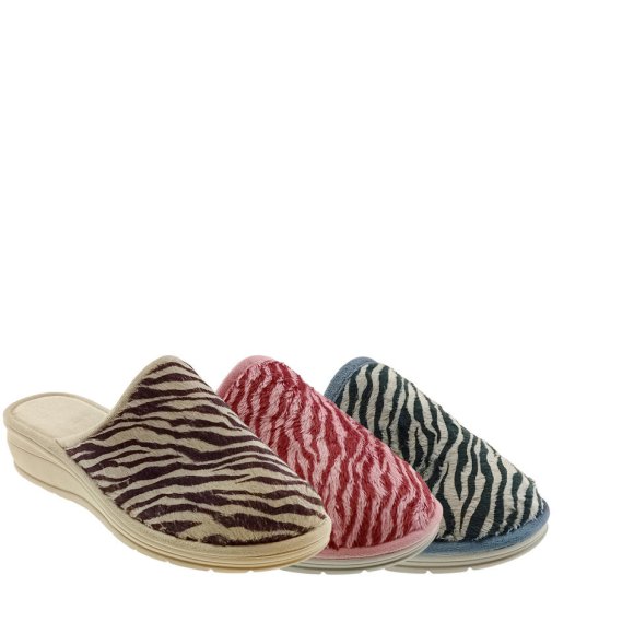 AXA - PANTOFOLA DONNA COD.19520A - DAL 35 AL 41 - COLORI ASSORTITI