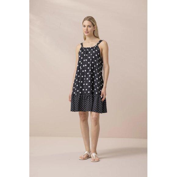 NOIDINOTTE - ABITO CORTO DONNA COD LA003325 - NERO