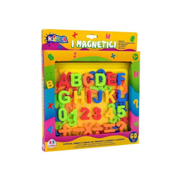 NUMERI-LETTERE MAGNETICI 60PZ 37564
