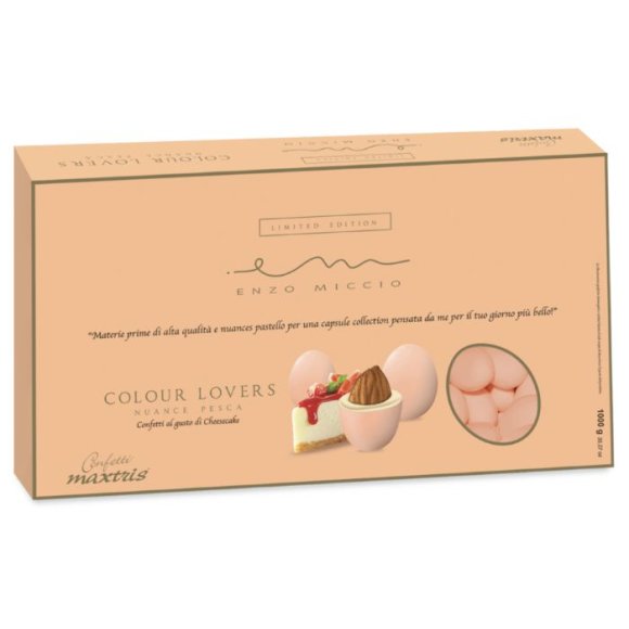 Maxtris - Confetti "Nuance Pesca" Enzo Miccio al gusto Cheesecake 1Kg