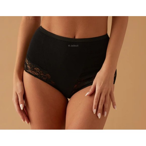 JADEA - CULOTTE DONNA COD. 06 - NERO - TAGLIA 9 E 10