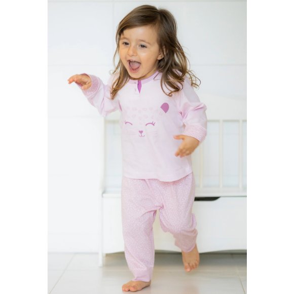 NOIDINOTTE - PIGIAMA NEONATA IN COTONE COD.FT782AS - ROSA