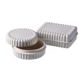 SET 2 CONTENITORI PLASTICA + COPERCHIO - COLORI ASSORTITI