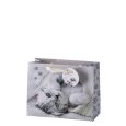 BORSA IN CARTA DECORO CUCCIOLI - DECORI ASSORTITI