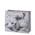 BORSA IN CARTA DECORO CUCCIOLI - DECORI ASSORTITI