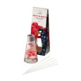 DIFFUSORE FRAGRANZA CON GEL+BASTONCINI - 6 FRAGRANZE ASSORTITI