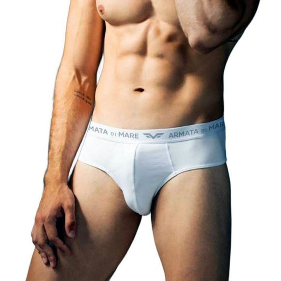 ARMATA DI MARE - SLIP UOMO COD. GT102 - BIANCO - DALLA TAGLIA 3 ALLA 7