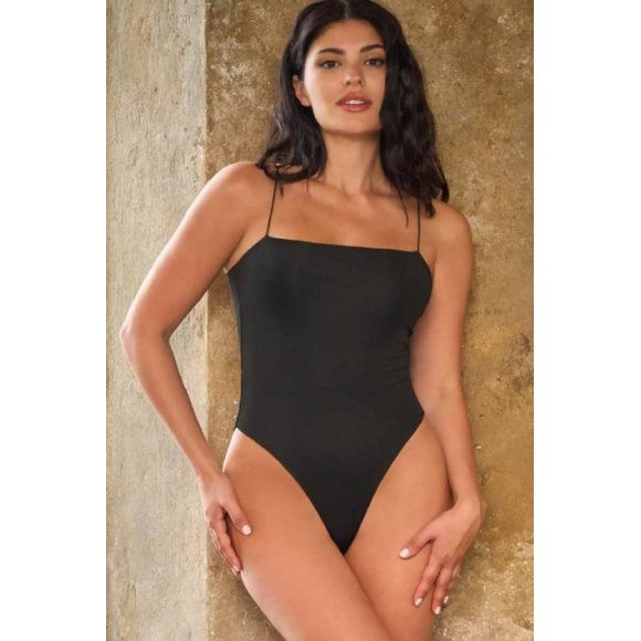 LOVE&BRA BODY DONNA A SPALLA STRETTA ART.102971 - NERO 