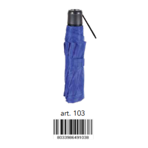 Ombrello Super Mini - Pvc Bag - Tinta Unita Colori Assortiti 103