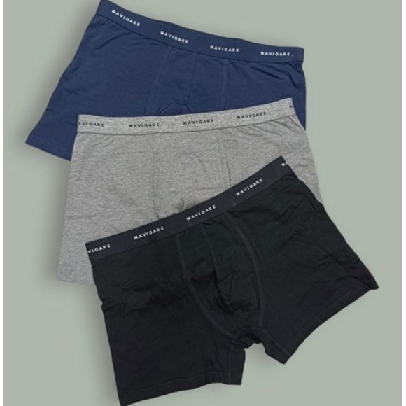 NAVIGARE - 3 PEZZI BOXER UOMO COD.103T - COLORI ASSORTITI