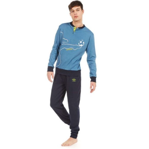 UMBRO - PIGIAMA UOMO "SERAFINO" COD.10424 - COLORI ASSORTITI