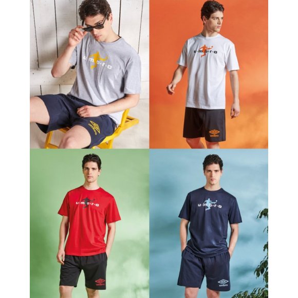 UMBRO - COORDINATO MARE UOMO COD.10462 - COLORI ASSORTITI