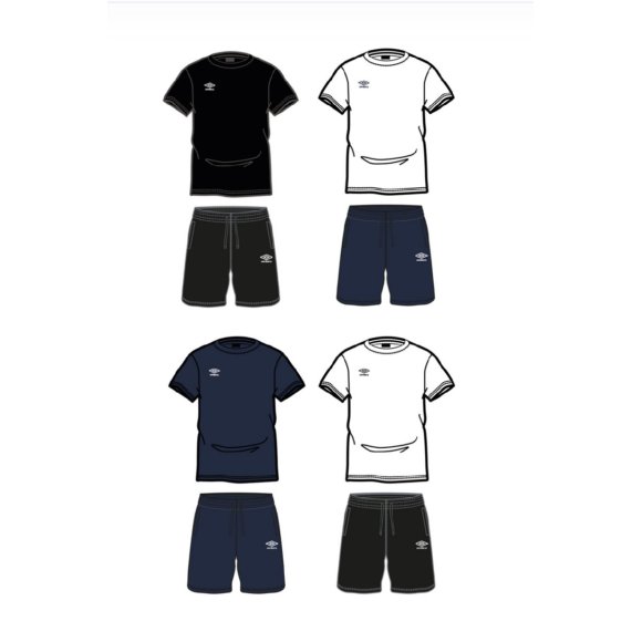 UMBRO - COORDINATO MARE UOMO COD.10502 - COLORI ASSORTITI