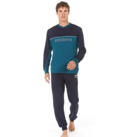 UMBRO PIGIAMA UOMO MANICA LUNGA SERAFINO ART.10507 - COLORI ASSORTITI UMBRO PIGIAMA UOMO MANICA LUNGA SERAFINO ART.10507 - COLORI ASSORTITI