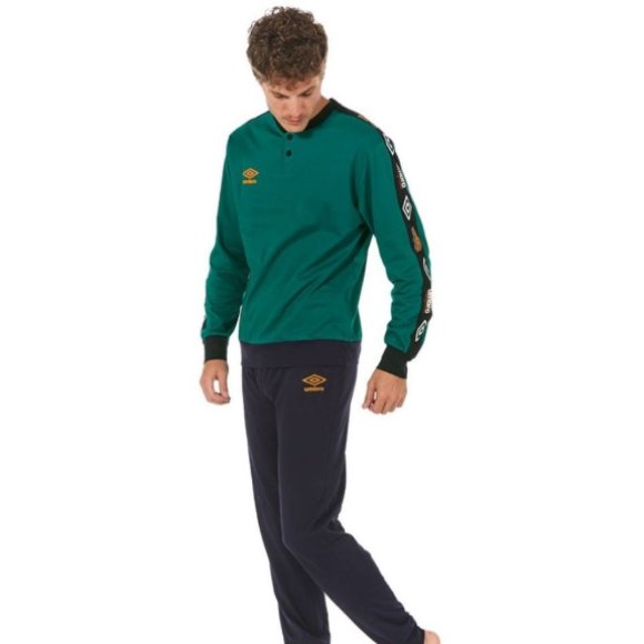 UMBRO PIGIAMA UOMO MANICA LUNGA SERAFINO ART.10508 - COLORI ASSORTITI 
