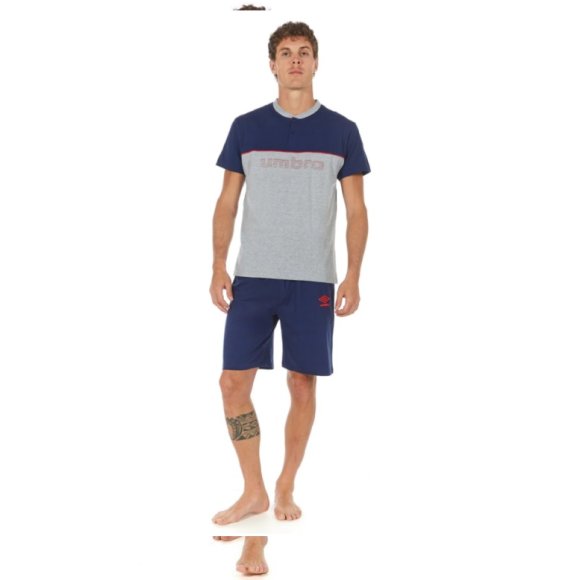 UMBRO PIGIAMA CORTO UOMO ART.10515 - COLORI ASSORTITI 