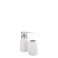 SET 2 PEZZI DA BAGNO IN CERAMICA - COLORI ASSORTITI