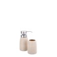 SET 2 PEZZI DA BAGNO IN CERAMICA - COLORI ASSORTITI