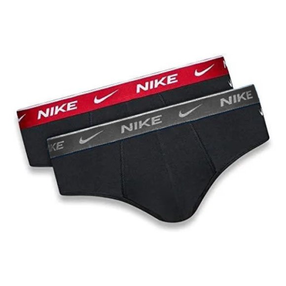 NIKE - 2 PEZZI SLIP UOMO COD. 108429 - NERO