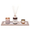 KIT PROFUMATORE DIFFUSORE FRAGRANZA CON BASTONCINI - 2 FRAGRANZE ASSORTITE