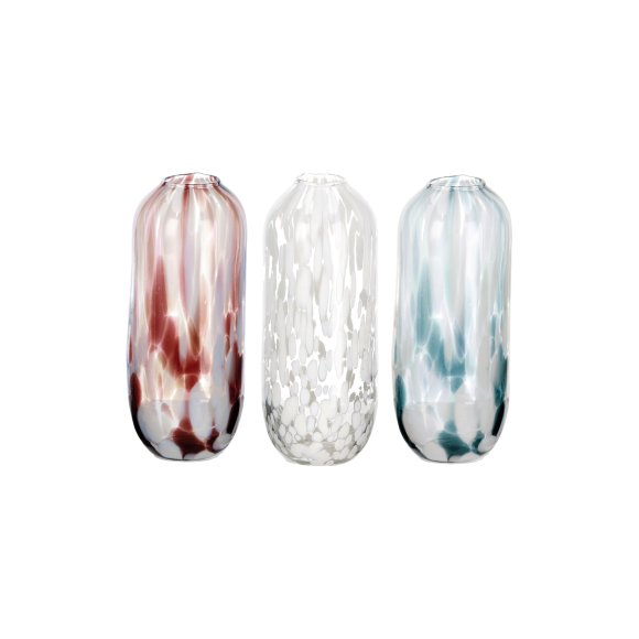 VASO IN VETRO SHAY - COLORI ASSORTITI