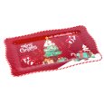 NATALE- VASSOIO RETTANGOLARE IN MELAMINA 48X28XH2 - FANTASIE ASSORTITE 