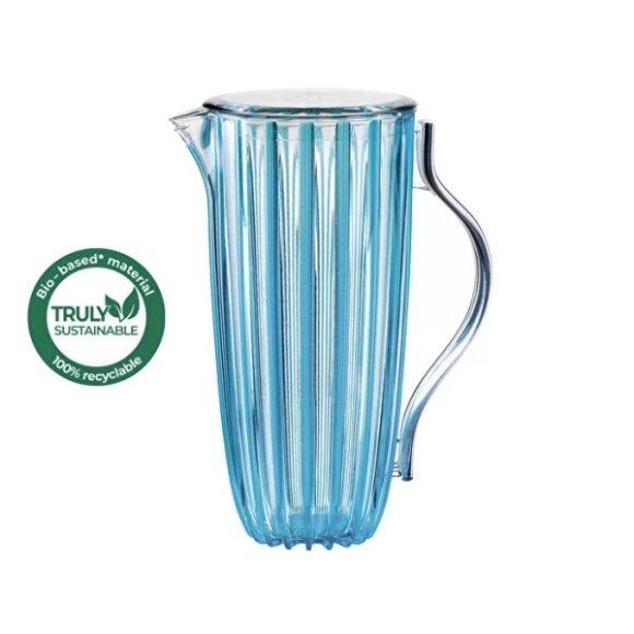 Guzzini - Caraffa Con Coperchio "Dolcevita" - Turchese