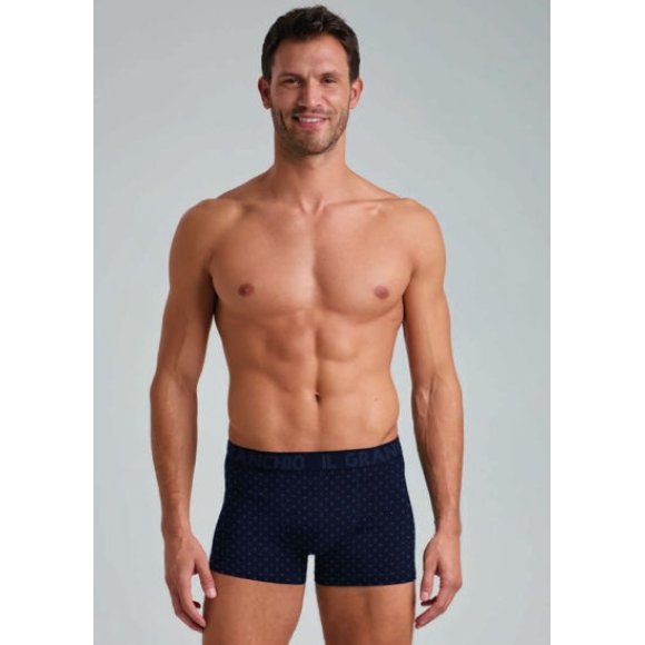 GRANCHIO - 3 PEZZI BOXER UOMO COD. GB1265 - COLORI ASSORTITI
