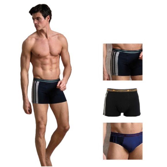 COVERI - BOXER UOMO COD. EB1275 - COLORI ASSORTITI