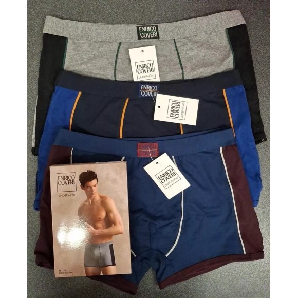 E. COVERI - BOXER UOMO COD.EB1278 - COLORI ASSORTITI