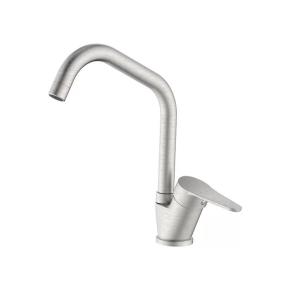MISCELATORE PER LAVELLO BOCCA ALTA "ALLEN" - 40 CM