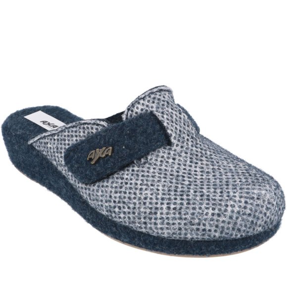 AXA - PANTOFOLA DONNA COD.13031A - BLUE - DAL 35 AL 40