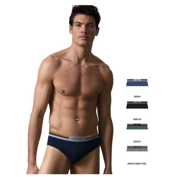 ENRICO COVERI SLIP UOMO ART.ES1312 - COLORI ASSORTITI 