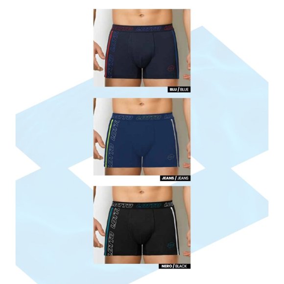 LOTTO - BOXER UOMO COD.LB1352 - COLORI ASSORTITI