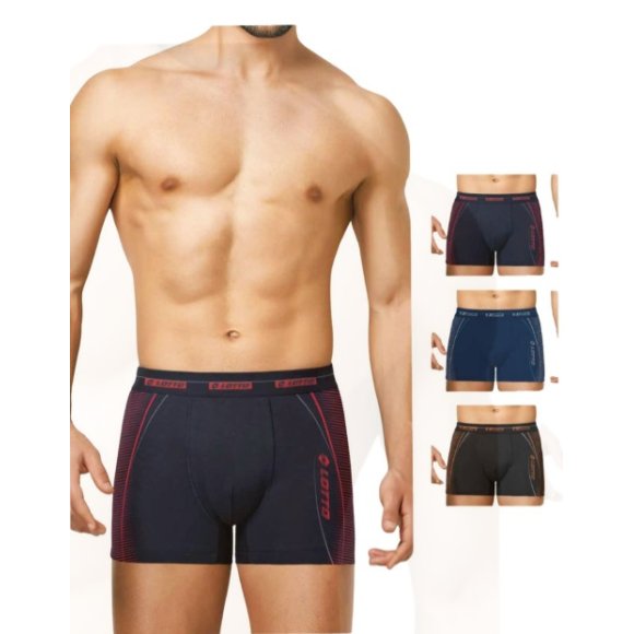 LOTTO BOXER UOMO ART.LB1357 - COLORI ASSORTITI 