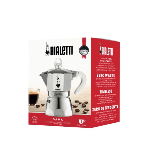 BIALETTI - CAFFETTIERA "DAMA PURE ICE" - 1 TAZZA