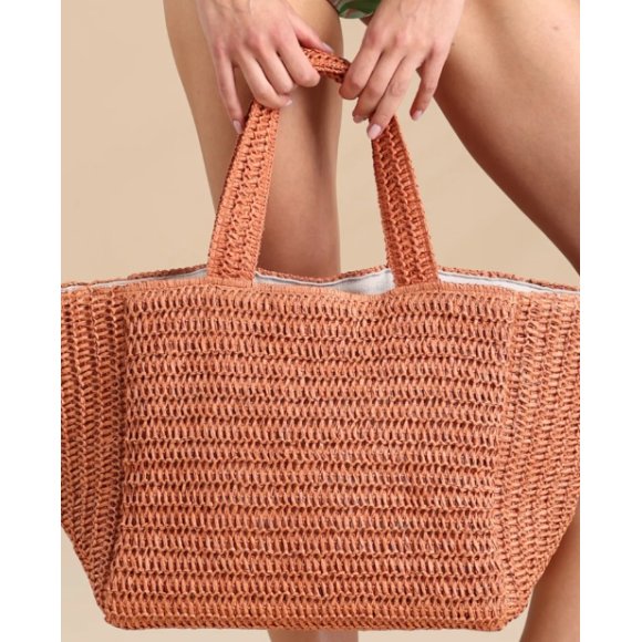 NOI DI NOTTE BORSA CON CHIUSURA ZIP ART.TR001498 - ARANCIONE 
