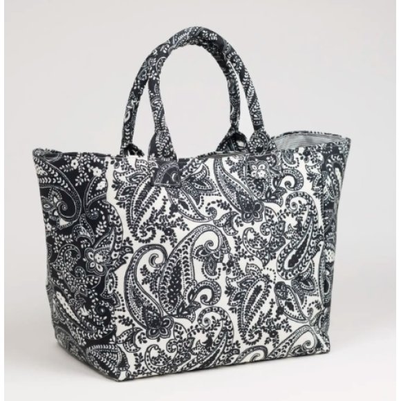 NOI DI NOTTE BORSA CON CHIUSURA ZIP ART.TR001506 - BIANCO/NERO 