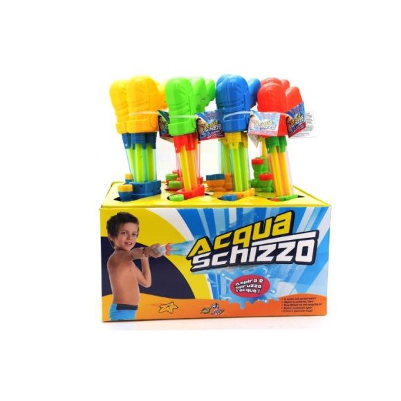 FUCILE ACQUA CON DOPPIA CANNA 46CM - COLORI ASSORTITI