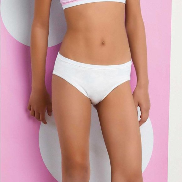 JADEA - SLIP BAMBINA COD. 176 - BIANCO