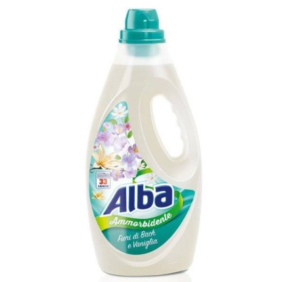 ALBA AMMORBIDENTE FIORI DI BACH e VANIGLIA 33 LAVAGGI - 1850 ML 