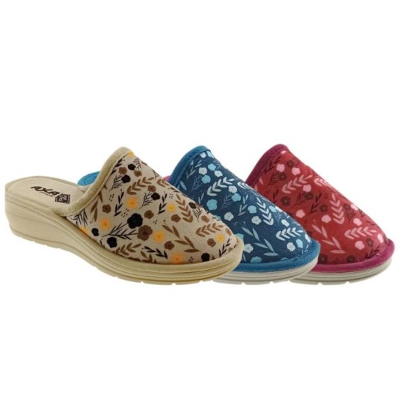AXA PANTOFOLA  DONNA DAL 35 AL 41 ART.19586A - COLORI ASSORTITI 