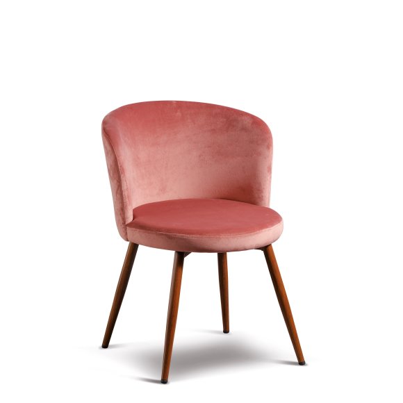 POLTRONA VELLUTO NOA - ROSA