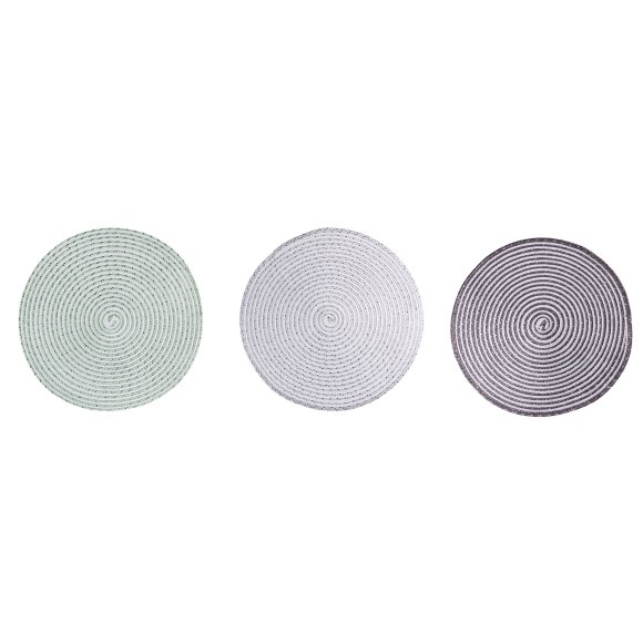TOVAGLIETTA ROTONDA IN FRIBRA NATURALE - COLORI ASSORTITI