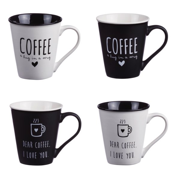 TAZZA MUG - COLORI E DECORI ASSORTITI