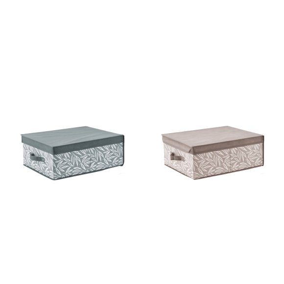 Scatola per armadi in TNT "Bertha" 48x36x19 h cm - 2 Colori Assortiti