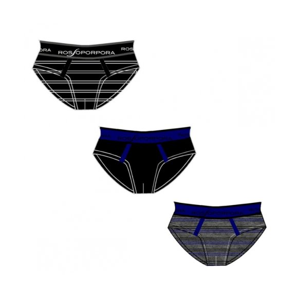 ROSSOPORPORA - SLIP 3 PEZZI UOMO COD. 2025 - COLORI ASSORTITI