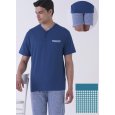 KAREL PIU' PIGIAMA UOMO IN COTONE ART.SK02043 3 PEZZI - COLORI ASSORTITI 