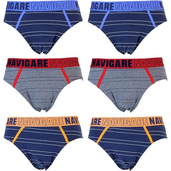 NAVIGARE - SLIP UOMO COD.B21054Z - COLORI ASSORTITI