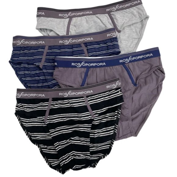 ROSSOPORPORA SLIP UOMO ART.US2139 4 PEZZI - COLORI ASSORTITI ROSSOPORPORA SLIP UOMO ART.US2139 4 PEZZI - COLORI ASSORTITI